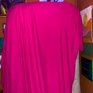 Queen size pink sheet